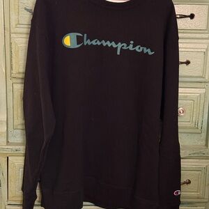 Champion Gray Athletic Sweatshirt